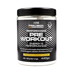 Performance Pre Workout Pineapple & Orange 440g