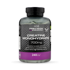 Image 1 for Creatine Monohydrate 700mg 240 Capsules