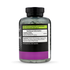 Image 2 for Creatine Monohydrate 700mg 240 Capsules