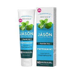 Powersmile Peppermint Fresh Breath Toothpaste Fluoride Free 119g