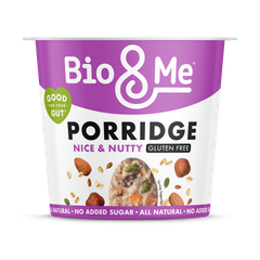Image 1 for Bio&Me Nice & Nutty Gut-Loving Gluten Free Porridge Pot 58g