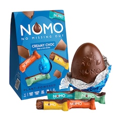 NOMO Creamy Choc Egg & Mini Bars 154g