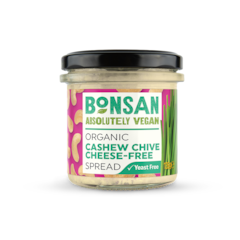 Absolutely Vegan Organic Cashew & Chive Spread 135g