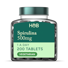 Spirulina 500mg 200 Tablets