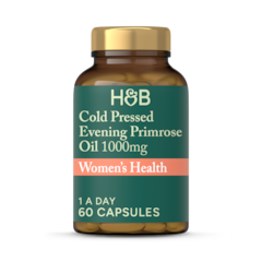 Cold Pressed Evening Primrose Oil 1000mg 60 Capsules