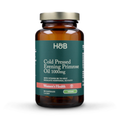 Vegan Cold Pressed Evening Primrose Oil 1000mg 90 Capsules