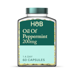 Oil of Peppermint 200mg 60 Capsules