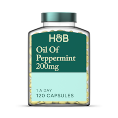 Oil of Peppermint 120 Capsules