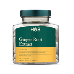 Ginger Root Extract 120 Capsules