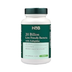 Live Friendly Bacteria 20 Billion 60 Capsules