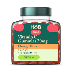 Kids Vitamin C Immune Support Orange Flavour 30mg 30 Gummies