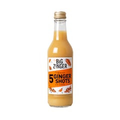 Big Zinger Organic Apple & Ginger Juice 330ml (5x Shots)