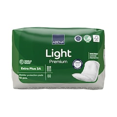 Abena Light Extra Plus 3A, 650ml Absorbency, 20 Incontinence Pads