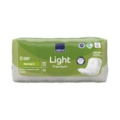 Light Normal 2, 350ml Absorbency, 12 Incontinence Pads