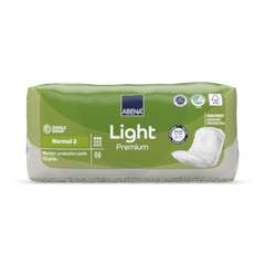 Light Normal 2, 350ml Absorbency, 12 Incontinence Pads