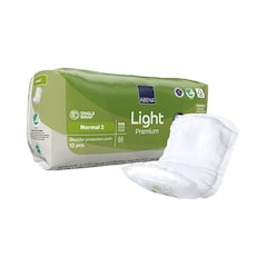 Light Normal 2, 350ml Absorbency, 12 Incontinence Pads