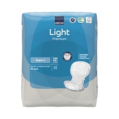 Light Super 4, 850ml Absorbency, 30 Incontinence Pads