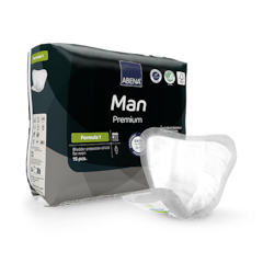 Man Formula 1 Premium, 450ml Absorbency, 15 Incontinence Pads