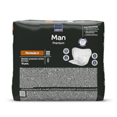 Man Formula 2, 700ml Absorbency, Pack of 15 Incontinence Pads