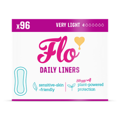 Image 1 for Bamboo Daily Panty Liners Wrapped + Ultra Thin (96 Liners)