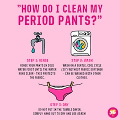 Flo Period Pants – Size Medium UK 10-12