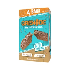 Salted Caramel Protein Bars 4x 60g