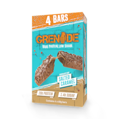 Choc Chip Salted Caramel Protein Bars 4x 60g