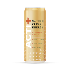 Acti+ Clean Energy Pineapple & Yuzu Drink 250ml