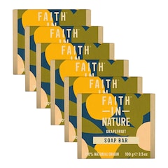 Faith in Nature Grapefruit Soap 6 x 100g