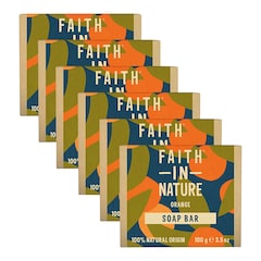 Faith in Nature Orange Soap 6 x 100g