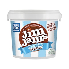 JimJams No Added Sugar Nut Free Chocolate Spread 1kg
