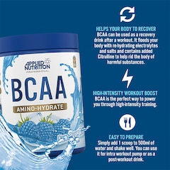 BCAA Amino Hydrate Icy Blue Raz 450g