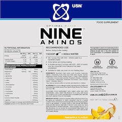 Nine Aminos Pineapple 330g