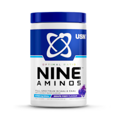 Nine Aminos Grape Fizzy Pop 330g