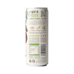 Liquid Focus (Elderflower, Sicilian Lemon & Lion’s Mane) Functional Sparkling Drink 250ml