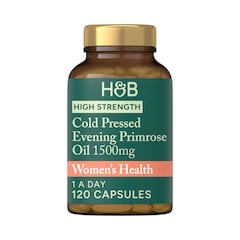 High Strength Cold Pressed Evening Primrose Oil 1500mg 120 Capsules