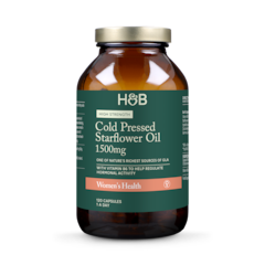 High Strength Cold Pressed Starflower Oil 1500mg 120 Capsules