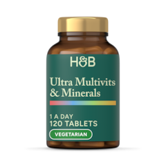 Ultra Multivitamins and Minerals 120 Tablets