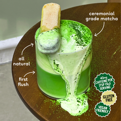 Image 4 for Vanilla Bean Matcha Tea Powder 75g