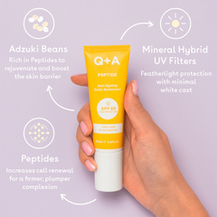 Image 3 for Peptide SPF50 Anti-Ageing Daily Facial Sunscreen 50ml