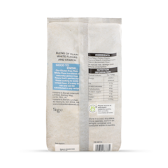 Gluten Free Plain White Flour Blend 1kg