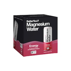 Magnesium Water Energy (Pomegranate & Rhubarb) 4x 250ml