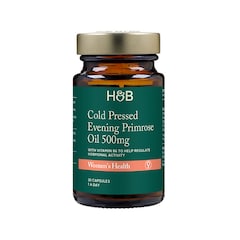 Cold Pressed Evening Primrose Oil 500mg 30 Capsules