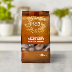 Milk Chocolate Brazil Nuts 150g