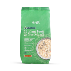 15 Plant Fruit & Nut Muesli 600g