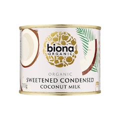 Organic Sweetened Condensed Coconut Milk 210g