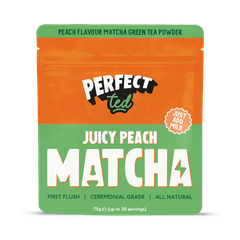 Image 1 for Juicy Peach Matcha Tea Powder 75g