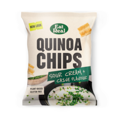 Quinoa Chips Sour Cream & Chive 40g