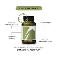 DAILY DEFENCE with Astragalus and Super-shrooms 60 Vegan Capsules