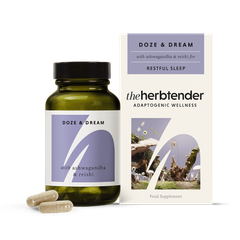 Image 1 for DOZE & DREAM with Reishi and Ashwagandha 60 Vegan Capsules